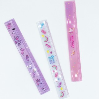 ไม้บรรทัด 15 ซม. ยูนิคอร์น /Unicorn ruler 15 cm.