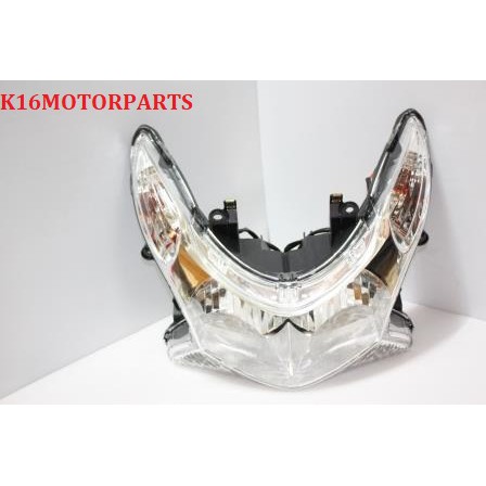 ไฟหน้า เพชร ทั้งชุด ติดรถ PCX 125, 150 ปี 2012-2014 พร้อมขั้วไฟและหลอดไฟ # 2007-088-00 # HMA