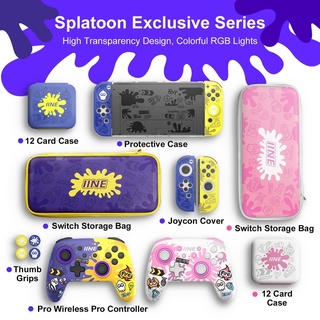 กระเป๋าเคส EVA แบบแข็ง สําหรับ Nintendo Switch OLED Splatoon Series