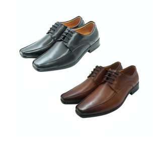 MATINO SHOES รองเท้าหนังชาย รุ่น MC/B 5536M - BLACK/TAN