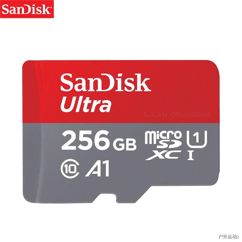 ✤✒SanDisk Ultra Micro SD Card 256GB Class10 A1 อ่าน 120 MB/s (SDSQUA4-256G-GN6MN) โทรศัพท์ มือถือ Android Samsung Note9