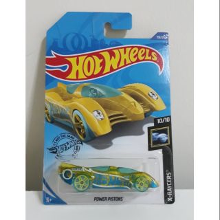 รถเหล็ก Hotwheel POWER PISTONS ลายไฟ (ib39)