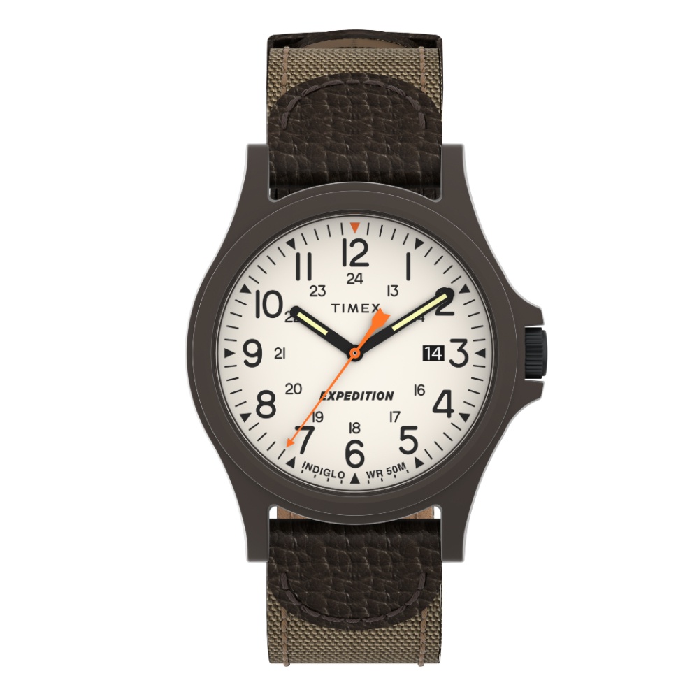 Timex TW4B23700 Expedition นาฬิกาข้อมือผู้ชาย สายผ้า หน้าปัด 40 มม.