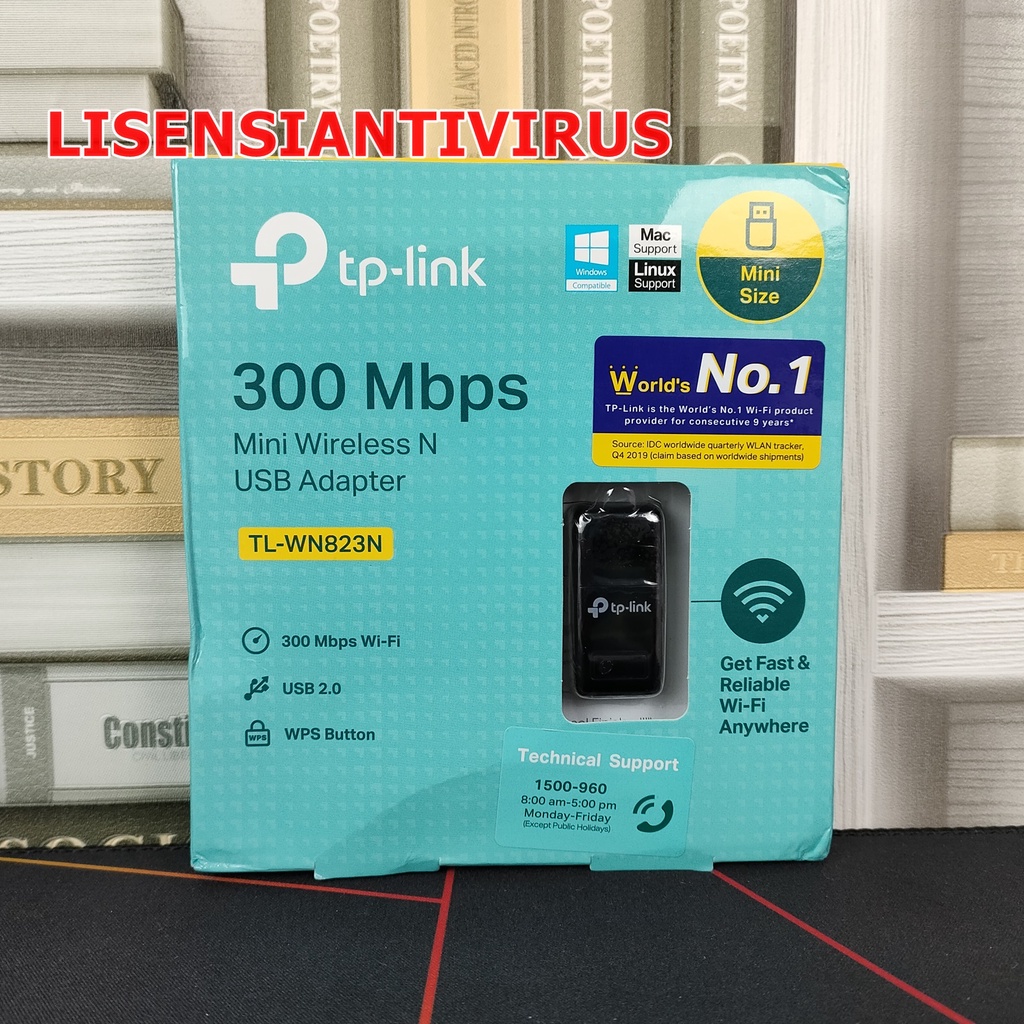 TP-LINK TL-WN823N อะแดปเตอร์ USB WiFi Mini TPLINK WN823N USB ไร้สาย