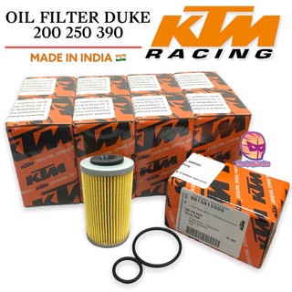 KTM กรองน้ํามัน 100% DUKE 200/250/390 RC 200/250/390 MODNAS …