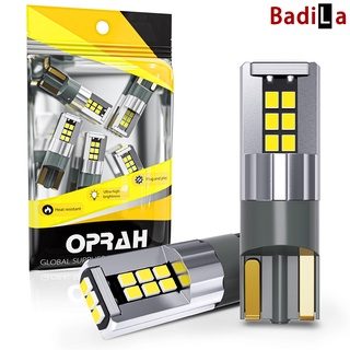 หลอดไฟเลี้ยว T10 LED 2016 15SMD สําหรับติดป้ายทะเบียนรถยนต์ และรถจักรยานยนต์ 2 ชิ้น