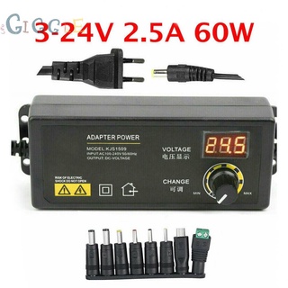 ◀READY▶Adjustable Power Adapter Adapter Adjustable Voltage Power Supply Switch# Good Quality