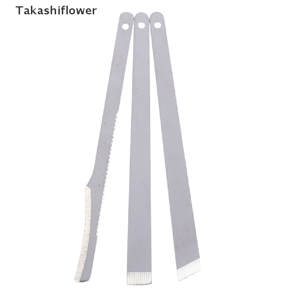 Takashiflower/ กรรไกรตัดเล็บเท้า กําจัดผิวที่ตายแล้ว 3 ชิ้น
 #4