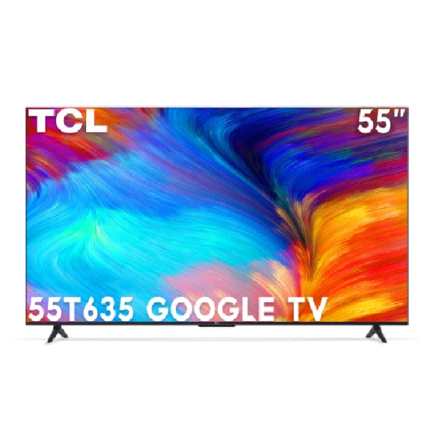 [CODE:SPMDTDMM] TCL UHD 4K 55T635 55 Inch T635 GOOGLE TV EDGELESS DESIGN (2022)