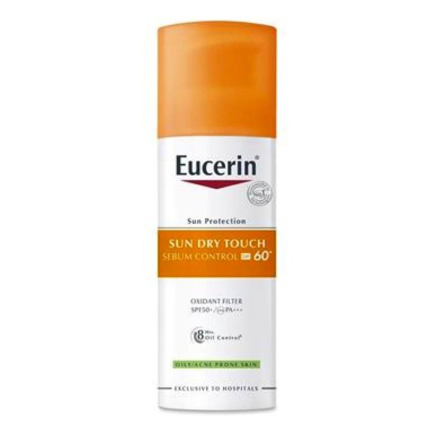Eucerin Sun Dry Touch Sebum Control DP60 SPF50+++ ยูเซอรีน ซัน ดรายทัช ซีบั่ม คอนโทรล ดีพี 60+ 50ml. ราคา ถูกที่สุด ดีลบีเคเค แกลเลอรีภาพที่ 3