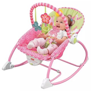 Infant to Toddler Rocker เปลโยก สั่นอัตโนมัติ (สีชมพู)