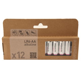 ถ่าน AA FORCLAZ ถ่านไฟฉาย รุ่น LR06-AA 1.5 โวลท์ 12 ก้อน Set Of 12 AA Alkaline Batteries