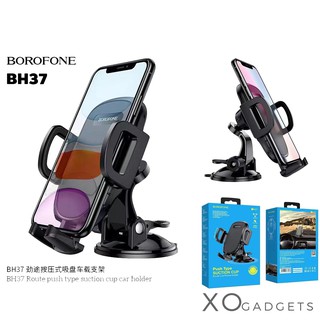 Borofone BH37 Suction Cup Car Holder ที่จับโทรศัพท์ติดกระจก และ คอนโซล ขาตั้งโทรศัพท์ ขาตั้งมือถือ