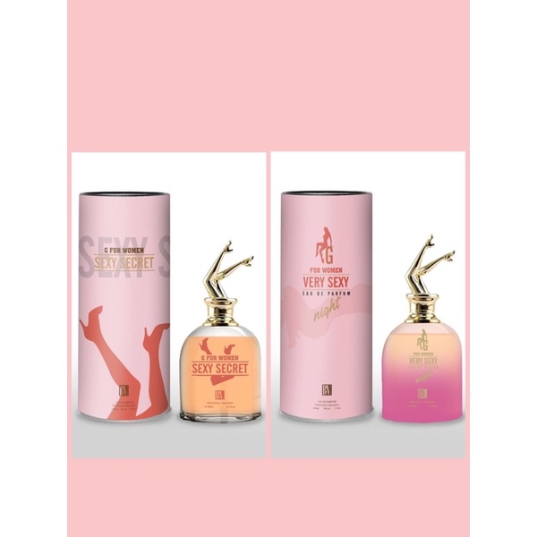 น้ำหอมนำเข้า G For women sexy secret / very sexy แพคเกตทรงกระป๋อง 100ml.