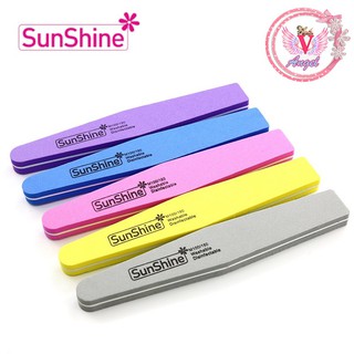 ตะไบบัฟ SunShine แบบละเอียด 2 ด้าน ทรงตรง ปลายมล