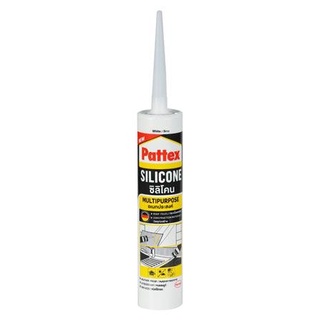 Dee-Double  ซิลิโคนชนิดไร้กรด PATTEX PT-19 280 มล. สีขาว  ปีนยิงซิลิโคน สเปรย์โฟม วัสดุประสาน วัสดุอุดรอยรั่ว ซ่อมแซม