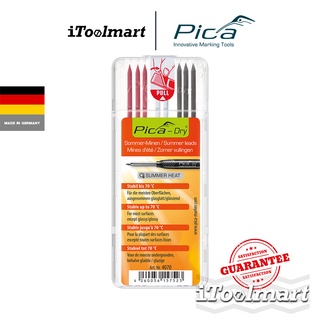 PICA ไส้ดินสอ PICA DRY refills Summer leads 4070/SB ดำ,แดง,ขาว ขนาด 2.8 mm.