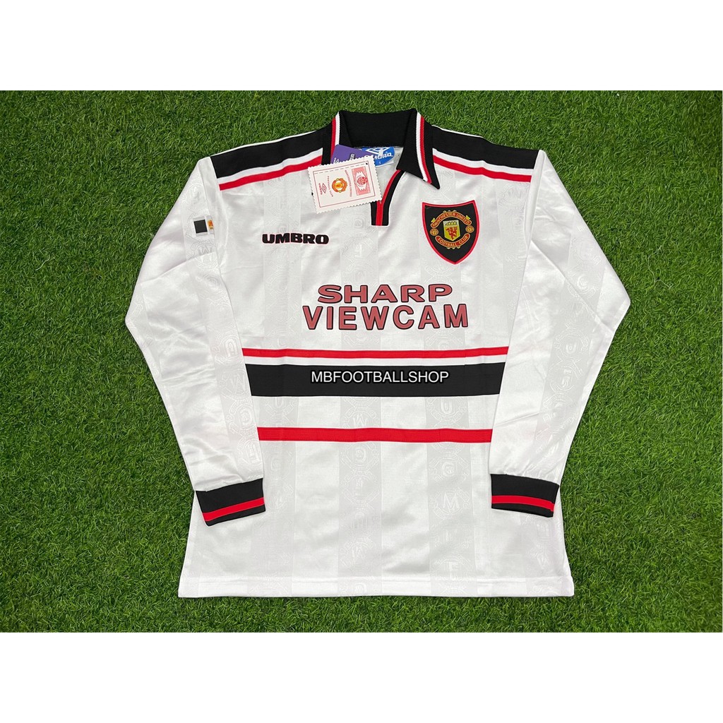 เสื้อแมนเชสเตอร์ยูไนเต็ด 1999 ชุดเยือนสีขาว (Manchester Utd Away 1999)