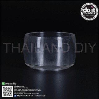 Mold Plastic Candle - ถ้วยเทียนหอมพลาสติก - รูปวงกลมโค้ง