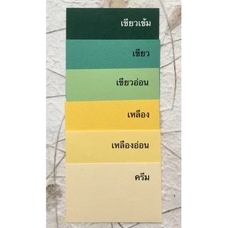 🔸แพ็ค 25 แผ่น(25สี)🔸 กระดาษสี 100 ปอนด์ กระดาษร้อยปอนด์สีอเนกประสงค์ ขนาด A4 หนา 210 แกรม