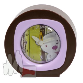 นาฬิกาปลุกขนาดเล็กพกพา ลวดลายการ์ตูนหมี BE BEAR นาฬิกา พร้อมส่ง