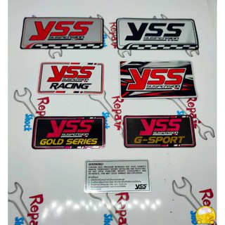 แหล่งขายและราคาสติ๊กเกอร์สำหรับติดโช้ค YSS # อะไหล่ทดแทน # ** ราคา ต่อ 1 แผ่น **อาจถูกใจคุณ