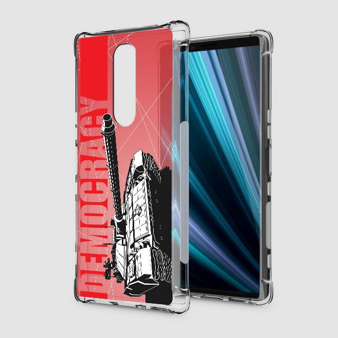 เคส สำหรับ Sony Xperia 1 War Series 3D Anti-Shock Protection TPU Case [WA002]