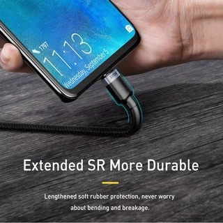 💜ถูกจริง/ส่งไว📦Baseus สายชาร์จ Type C to Type C PD 60W100W QC3.0 สายถักรองรับ FastCharge SuperFastCharge Samsung ไอแพด