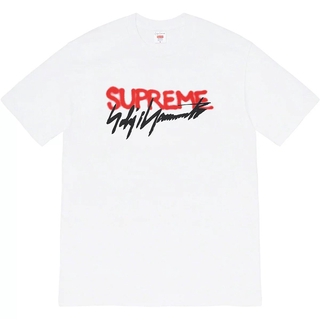 เสื้อยืดผ้าฝ้ายพิมพ์ลายSupreme YOHJI YAMAMOTO logo Tee Yamamoto Yaoshi character print cotton short-sleeved T-shirt