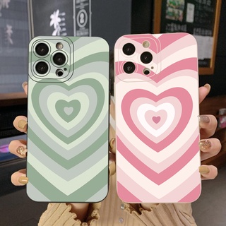 เคสป้องกันโทรศัพท์มือถือ ขอบสี่เหลี่ยม ลายหัวใจ สําหรับ Infinix Hot 12i 10S 11 10 Play 11S 10i Smart 6 HD X6511 X657B X6512 Note 12 G96