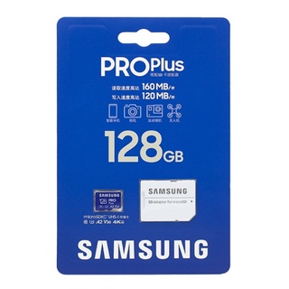 Samsung 128GB PRO Plus Micro SDXC With Adapter