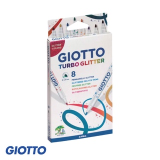 ปากกาเมจิกกากเพชร (GIOTTO Turbo Glitter)