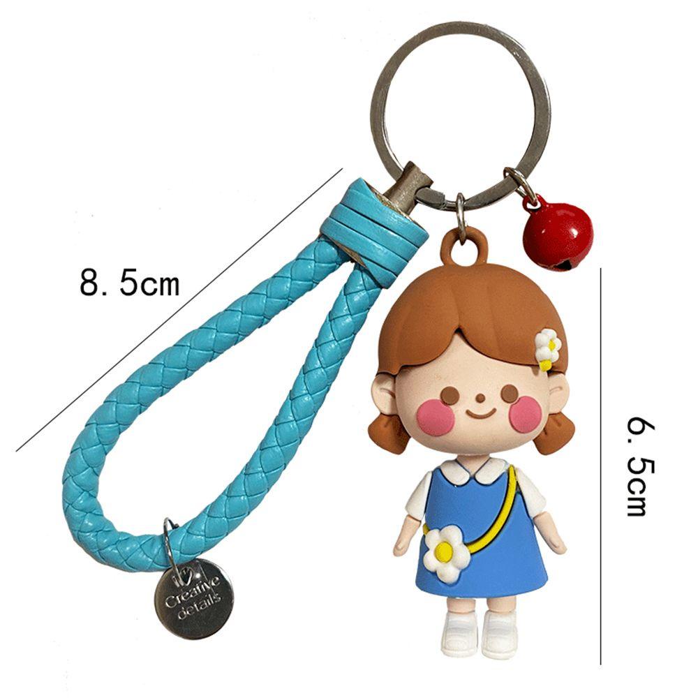 IVORY Creative Couple Keychain Boys Girls Wristlet Keychain Backpack