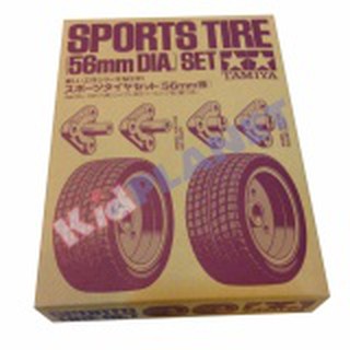 70111 Tamiya Sports Tire Set  56mm Dia 2 ล้อ