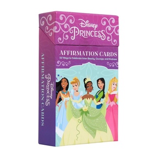 Disney Princess Affirmation Cards แท้ ไพ่ทาโร่ ไพ่ยิปซี ไพ่ออราเคิล รับประกันว่าแท้แน่นอน