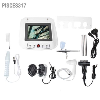 Pisces317 เครื่องสเปรย์นาโนมิเตอร์ บําบัดหนังศีรษะ อเนกประสงค์ (ปลั๊ก Uk 220V)