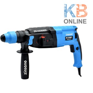 สว่านโรตารี่แฮมเมอร์ 3 ระบบ 900 วัตต์ RH-28SBE3 ZINSANO Rotary Hammer 3 system 900W RH-28SBE3 ZINSANO