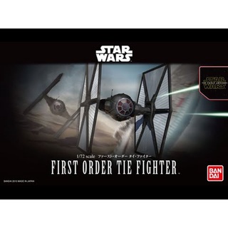 Star Wars 1/72 First Order TIE Fighter (Plastic model) มือ1