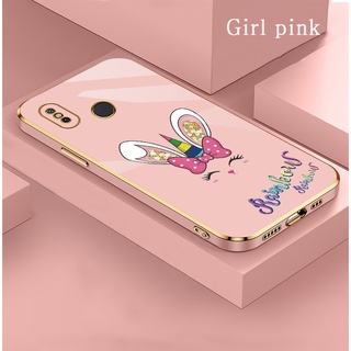 D88 เคสซัมซุง A11 เคส Samsung A11 A71 5G A10S A30 A31 A20S A01 เคสโทรศัพท์ อะนิเมะ เคสสีดํา สีขาว สําหรับผู้หญิง ความงาม เคสล่าสุด