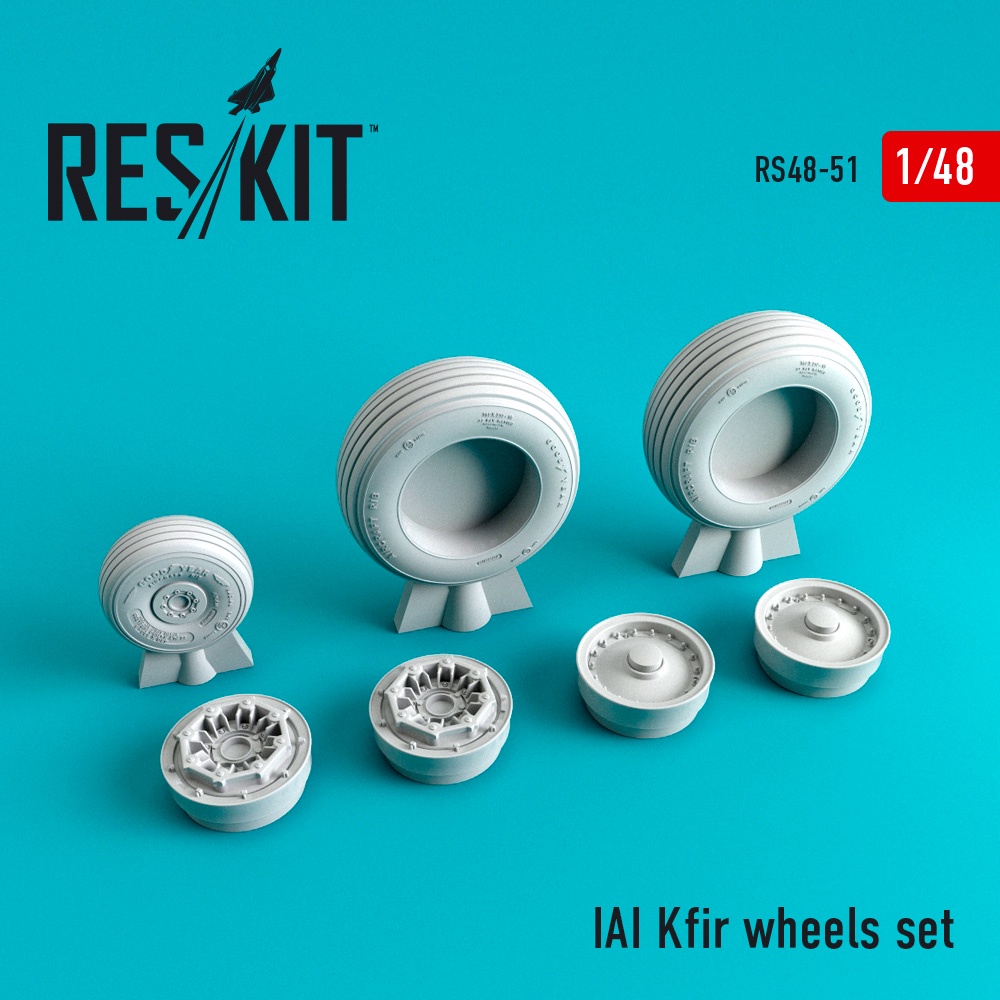 RS48-0051 IAI Kfir wheels set (1/48)