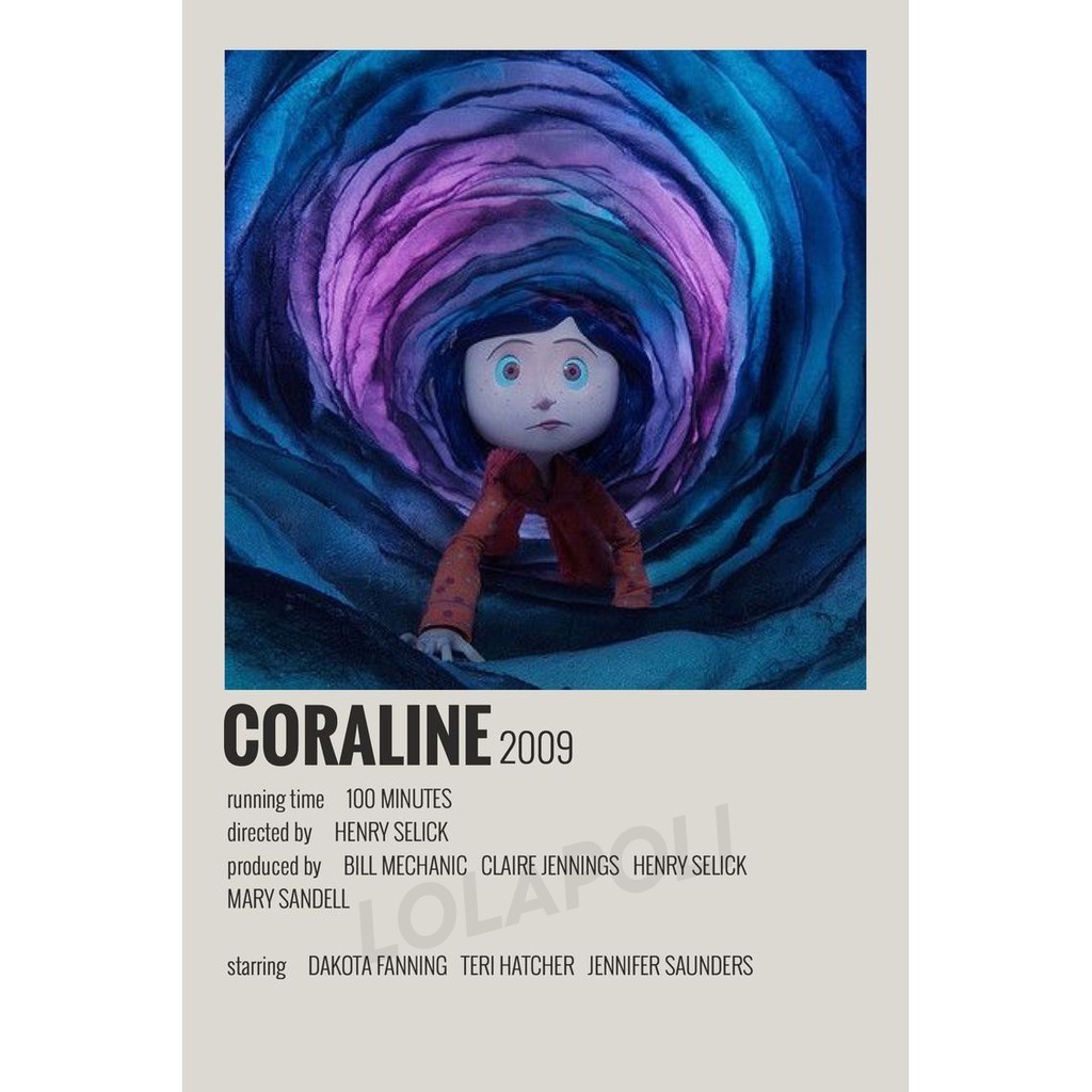 โปสเตอร์ฟิล์ม Coraline