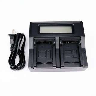 ที่ชาร์จแบตกล้อง LCD DUAL BATTERY CHARGER รหัสแบต FW-50 for Sony NEX-5 NEX-5R NEX-5N NEX-3 NEX-3N....