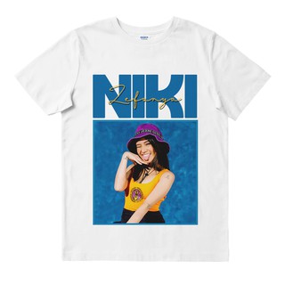 เสื้อยืดโอเวอร์ไซส์Niki ZEFANYA - GUESS | เสื้อยืด พิมพ์ลายวงดนตรี | เพลงเมอร์ช | Unisex | วงดนตรี MERCH | เสื้อยืด พิมพ