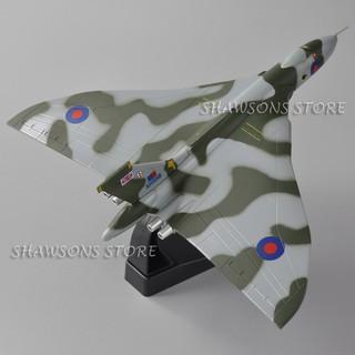 โมเดลเครื่องบินรบ สเกล 1:144 Diecast Metal Military Aircraft รุ่น Collection United Kingdom Avro Vulcan B MK 2 Boomer