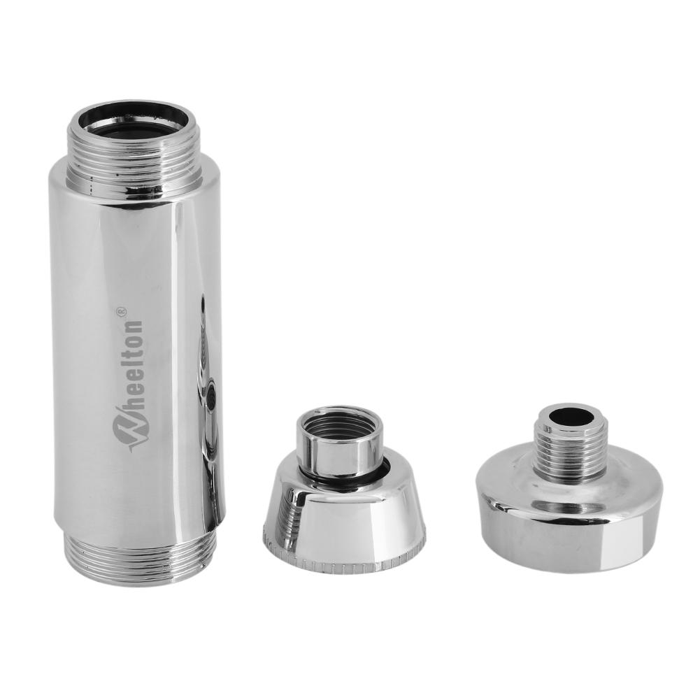 Wheelton Shower Filter Chlorine/Bacteria Remove Skin Hair Health Water ...