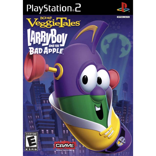 Big Idea's Veggie Tales: LarryBoy and the Bad Apple แผ่นเกมส์ ps2