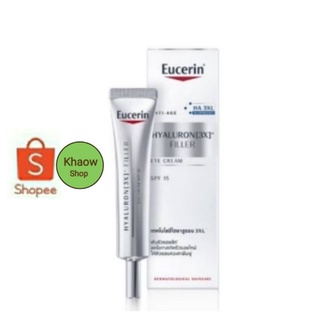 Eucerin HYALURON [3X]+ FILLER EYE CREAM SPF 15 15 ML .