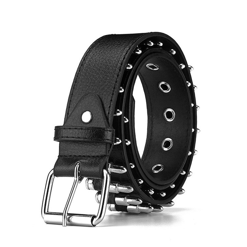 Rivet Belt Men39s Punk European and American Fashion Bullet Belt New ...