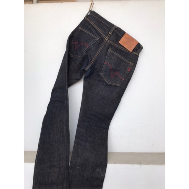 IRON HEART X PRONTO DENIM PIH7ANN-R size 28 (ไอร่อนด้ายแดง)