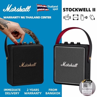 【ข้อเสนอพิเศษในเวลาจำกัด】 Marshall  Stockwell II ลำโพง ลำโพงบลูทูธ ลำโพงพกพา ลำโพงไร้สาย ลำโพงคอมพิวเตอร์